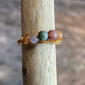 Indian Agate Ring